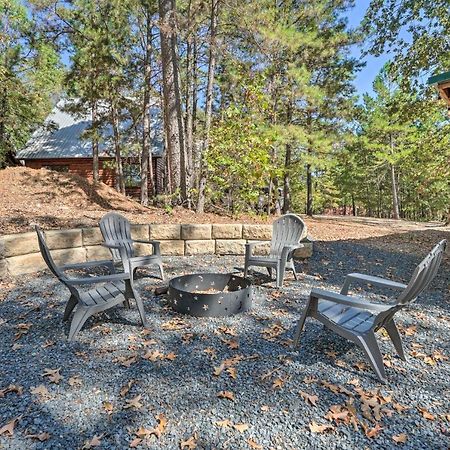 Stylish Cabin By Beavers Bend Hot Tub And Fire Pit Broken Bow Exterior foto